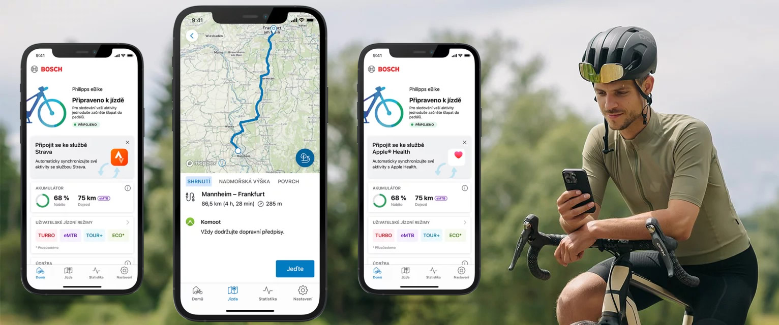 aplikace Bosch eBike Flow