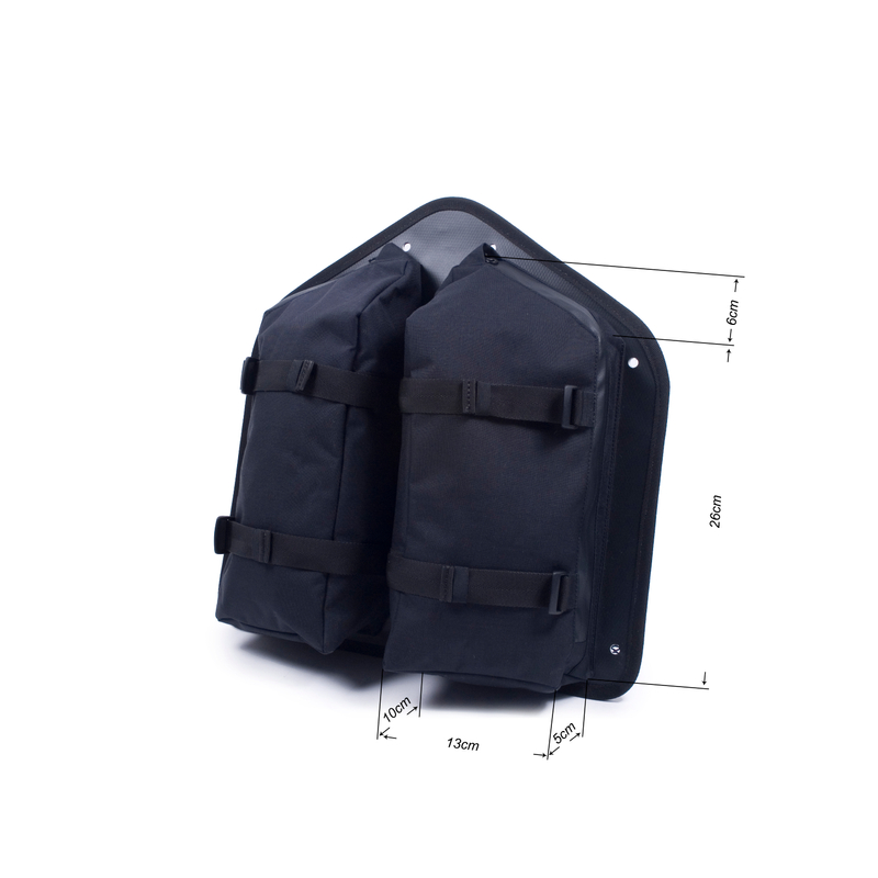 Fahrer Panel Bag černá
