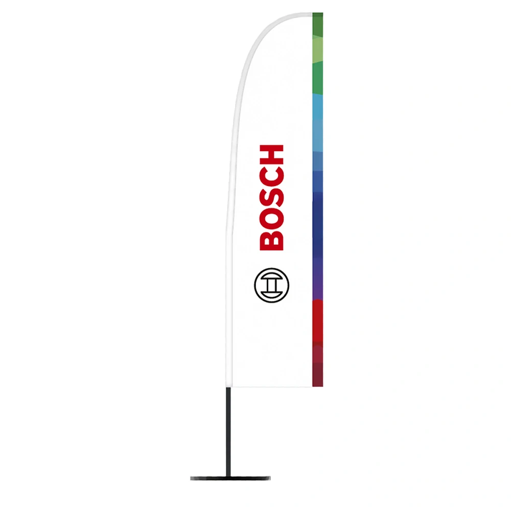 Vlajka beach flag Bosch - 3 metry
