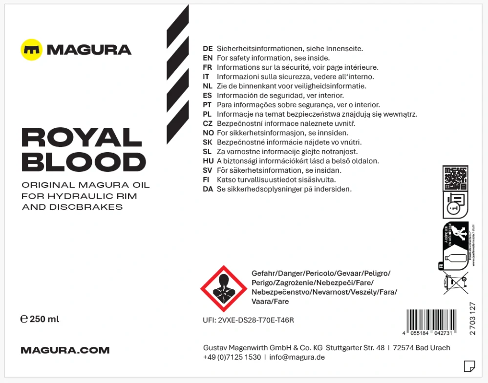 MAGURA Royal Blood 250 ml (STD)