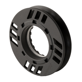  MIRANDA chainguard-set for e-bike incl. chainring 15 teeth, offset 3 mm, black (BDU2xx) (PU = 1 set)