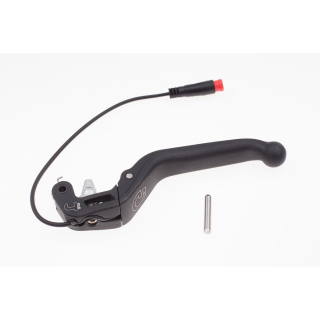 Magura Lever blade MT4e closer, 3-finger aluminum lever blade with ball-end, HIGO-closer, normally open, 150 mm tubing length black (PU = 1 piece)