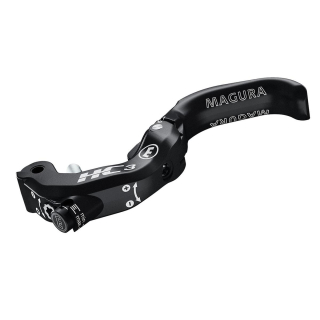 Magura Lever blade HC3, 1-finger aluminum lever blade, Reach Adjust with tool, for MT6/MT7/MT8/MT TRAIL SL, from MY2015 black (PU = 1 piece)