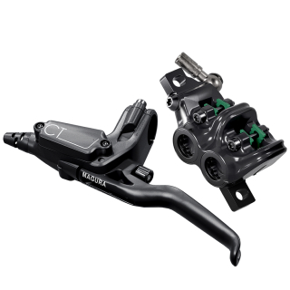Magura CT5, 3-finger Carbotecture® lever blade, left, 2,200 mm tubing length, single brake, incl. accessories (PU = 1 piece)