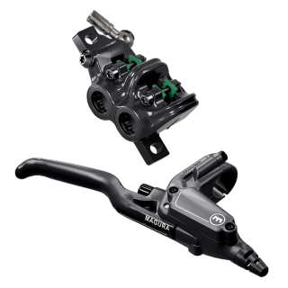 Magura CT5, 3-finger Carbotecture® lever blade, right, 2,200 mm tubing length, single brake, incl. accessories (PU = 1 piece)
