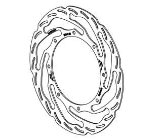Brzdový kotouč Magura MDR-S 2.0, 8 otvorů, Ø 203 mm