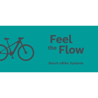 Bosch eBike "FEEL THE FLOW" floor mat