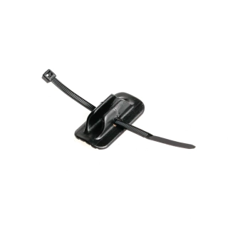 Tubing guide plastic, easy to glue, e.g. on top tube (PU = 1 piece