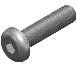 Panasonic Screw M5x20 (ISO 7380) stříbrný