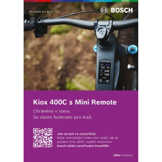 Bosch eBike průvodce pro Kiox 400C - CZ