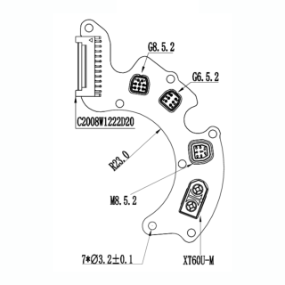 BAFANG PCBA Splitter board