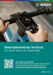 Stručný průvodce Bosch eBike SmartphoneGrip Vertical CZ